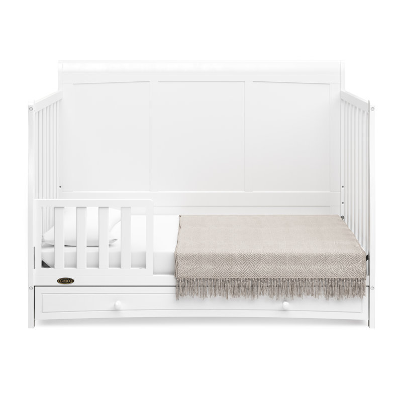 Graco Asheville 4in1 Convertible Crib with Storage & Reviews Wayfair